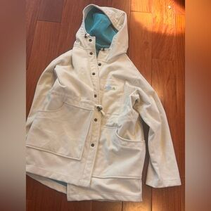 SeaFur warm Cream Hooded Jacket